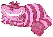 Disney's version of the Cheshire cat in the 1951  Alice