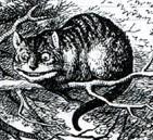 The Cheshire cat as John Tenniel envisioned it in the 1866 publication