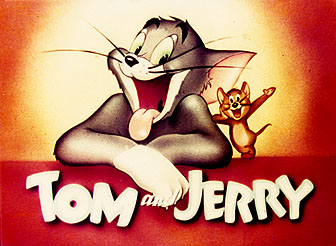 Tom & Jerry title card from the 1940s